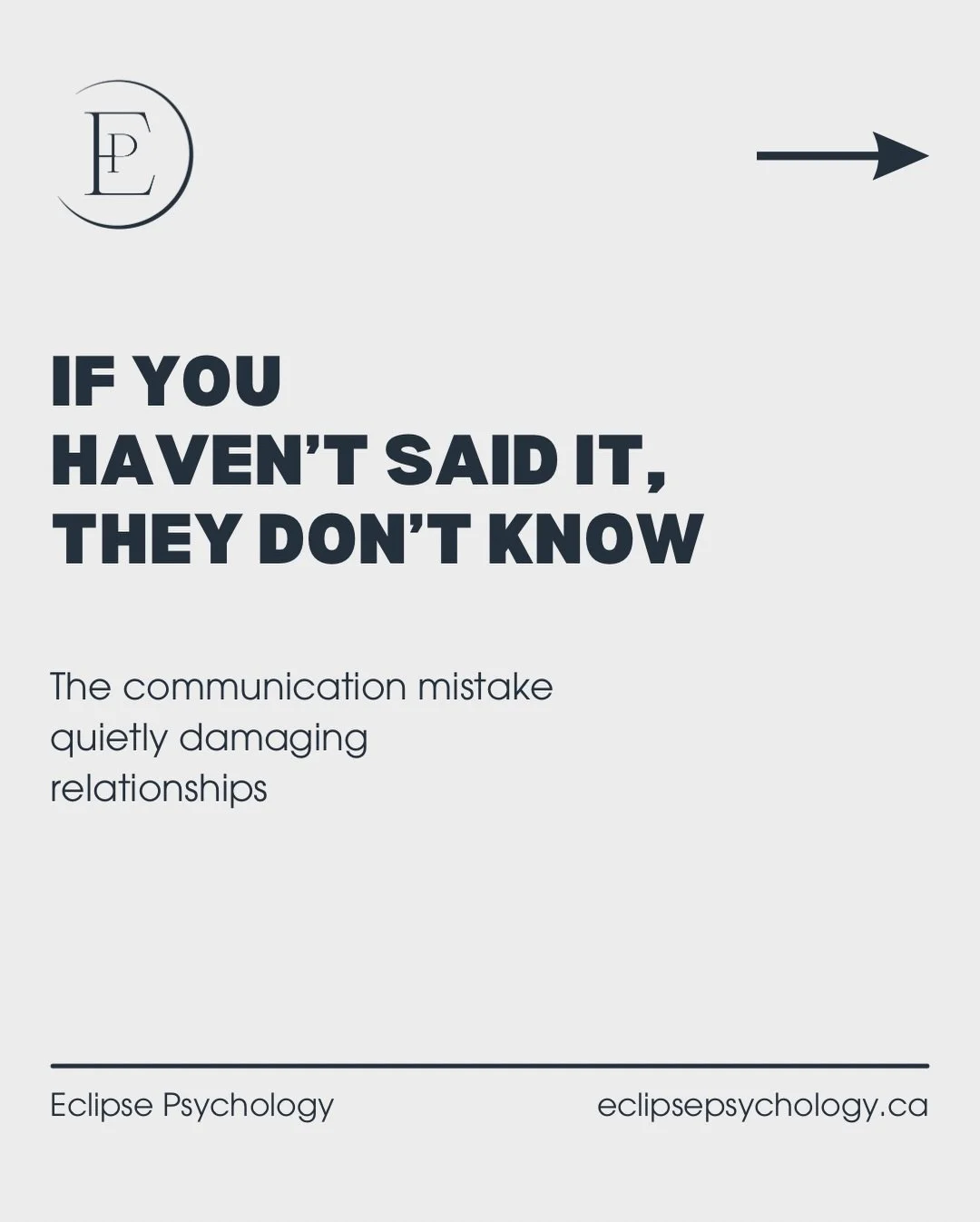 How many relationship arguments are actually about expectations that were never clearly communicated?

A lot more than people realize.

One of the most common patterns we see in therapy is resentment building around needs that were never directly exp