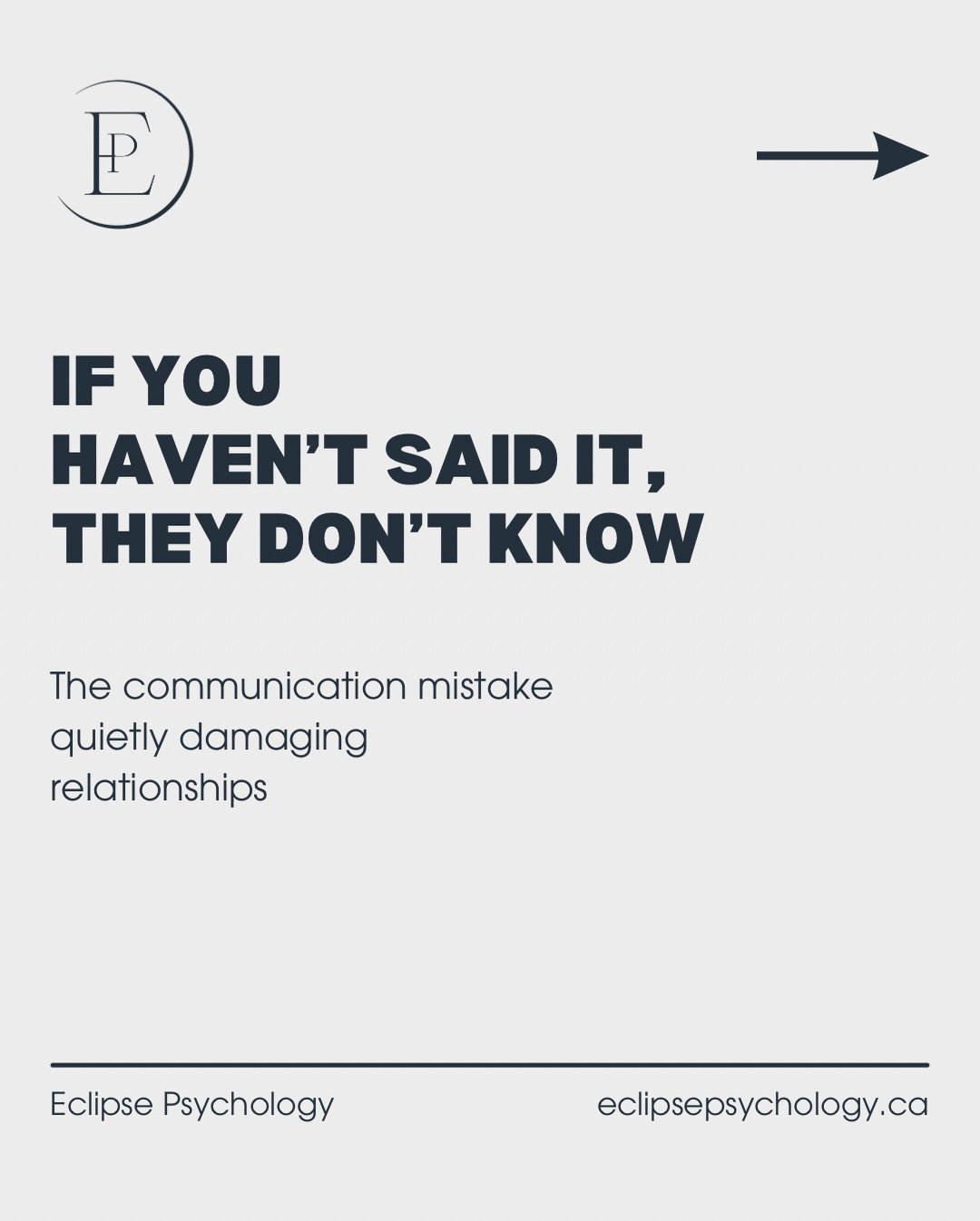 How many relationship arguments are actually about expectations that were never clearly communicated?

A lot more than people realize.

One of the most common patterns we see in therapy is resentment building around needs that were never directly exp