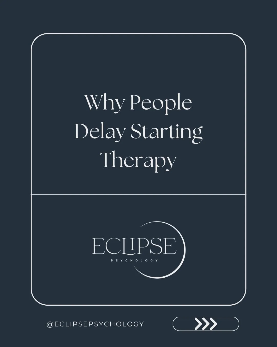 Many people wait months, sometimes years, before reaching out for support.

Often not because they don&rsquo;t need help, but because:

&bull; they minimize their struggles
&bull; feel guilty asking for support
&bull; believe they should &ldquo;push 