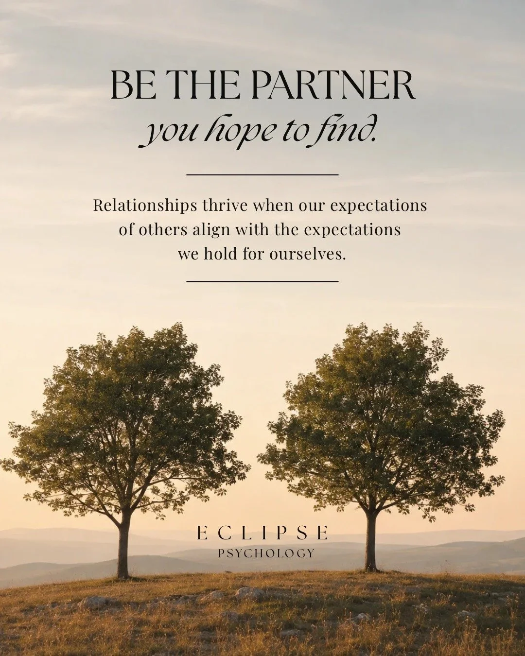 Sometimes we get so focused on finding the right person that we forget to ask who we are becoming along the way.

The partner you hope to find may be kind, curious, emotionally available, dependable, affectionate, or willing to grow.

But relationshi