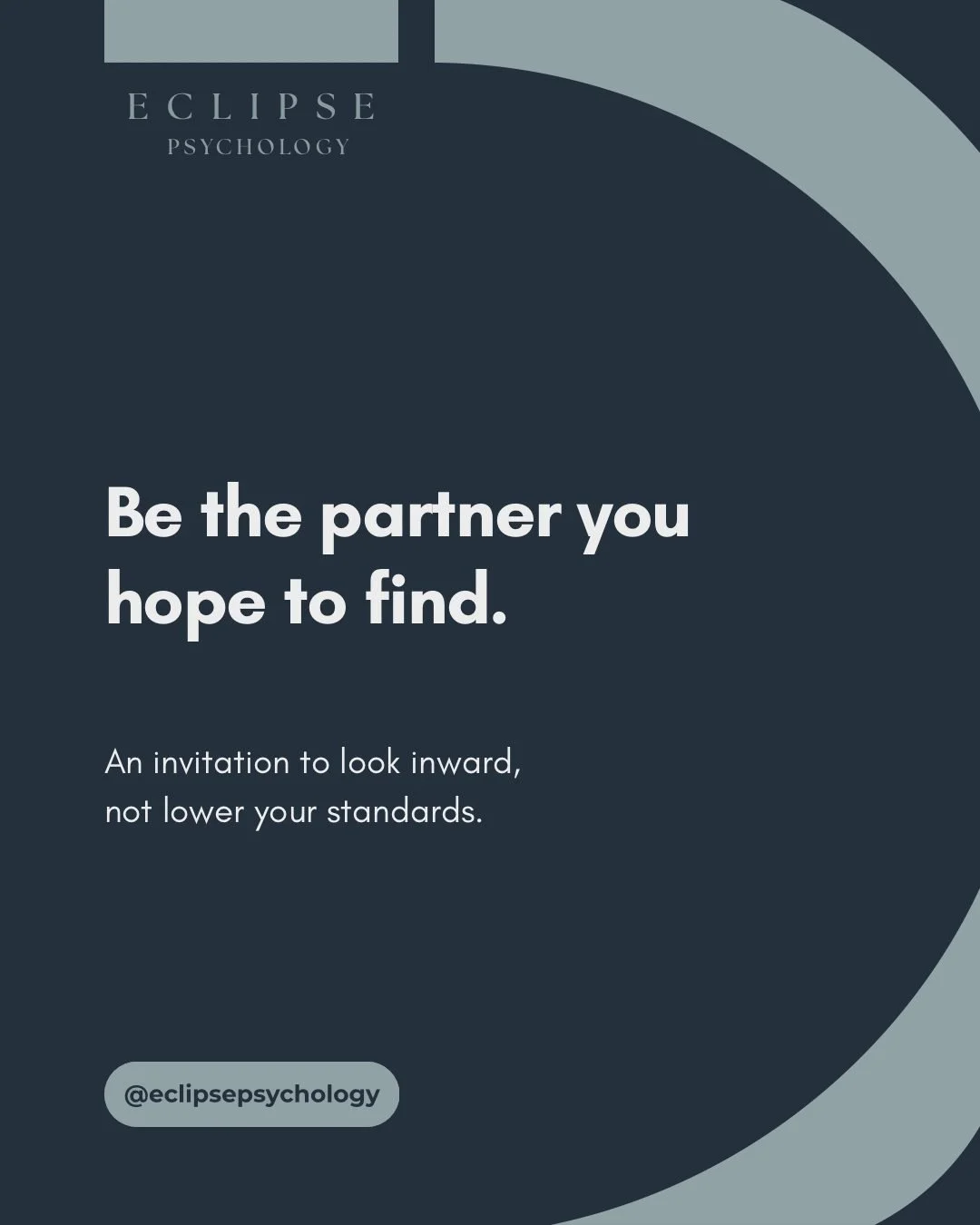We often spend a lot of time thinking about the kind of partner we want.

Someone who communicates.
Someone who is emotionally available.
Someone who makes an effort.
Someone who is thoughtful, supportive, affectionate, and willing to grow.

And thos