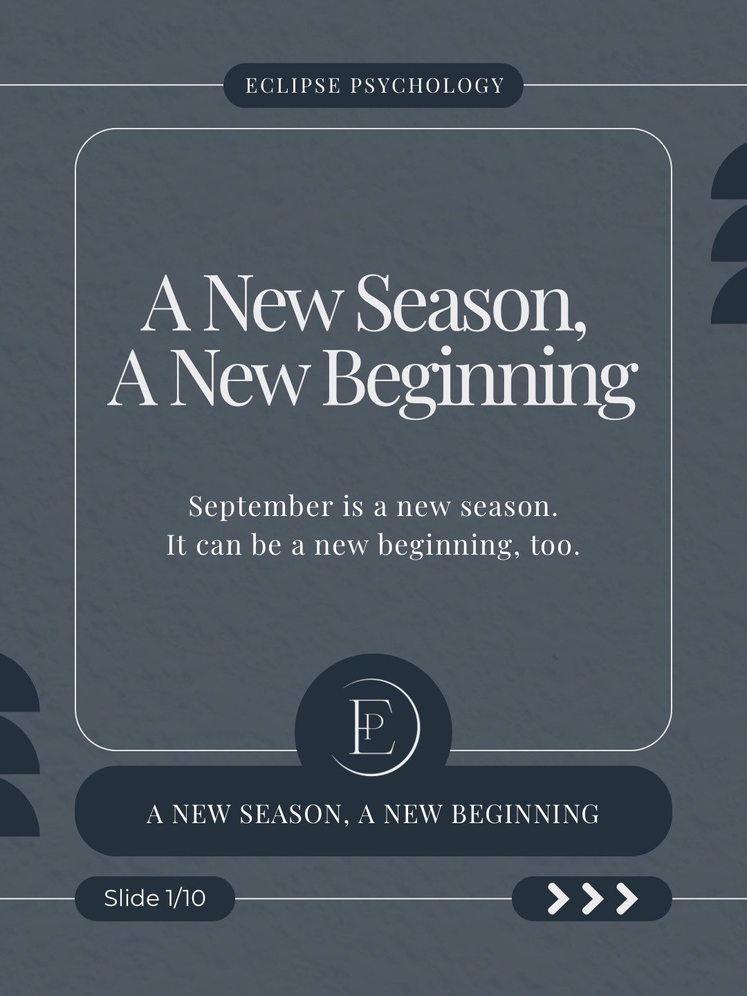 September has always felt like a little bit of a reset to me. 🍂

Not quite the &ldquo;new year, new me&rdquo; feeling of January&mdash;but a quieter invitation to pause, reflect, and begin again.

I love thinking about life in seasons.

There are se