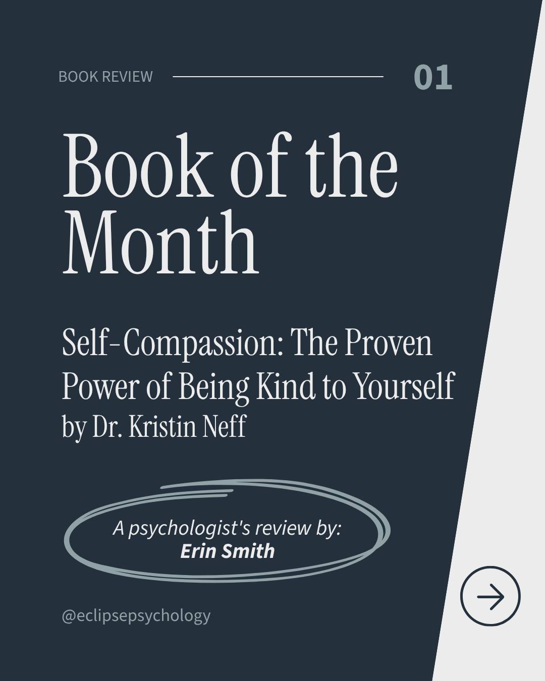 Written by Erin Smith, R. Psych

What if you could grow without being so hard on yourself?

This is one of the ideas I took away most strongly from Dr. Kristin Neff&rsquo;s Self-Compassion: The Proven Power of Being Kind to Yourself.

As a psychologi