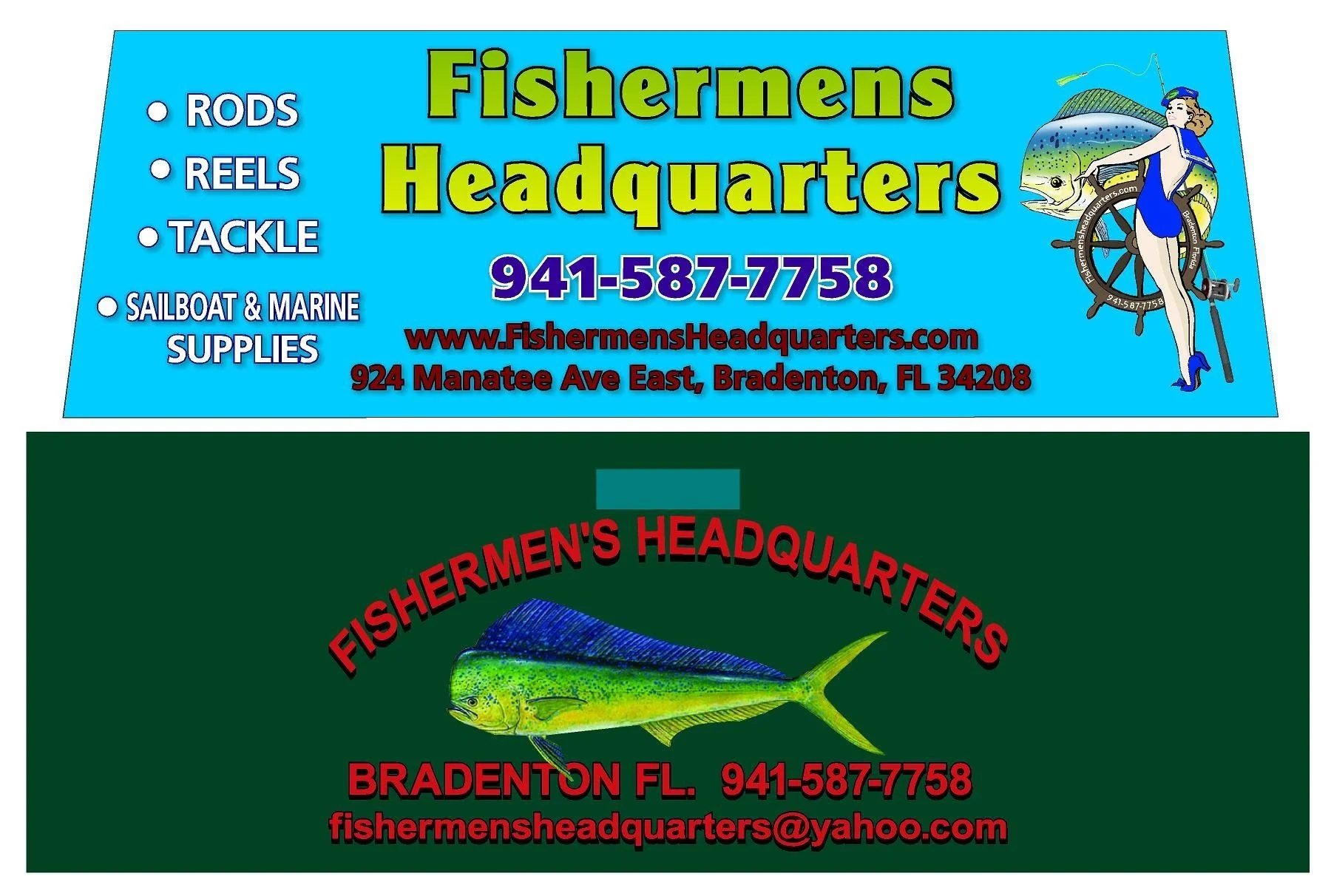 Owner 5169-151  Fishermen's Headquarters Bradenton Florida