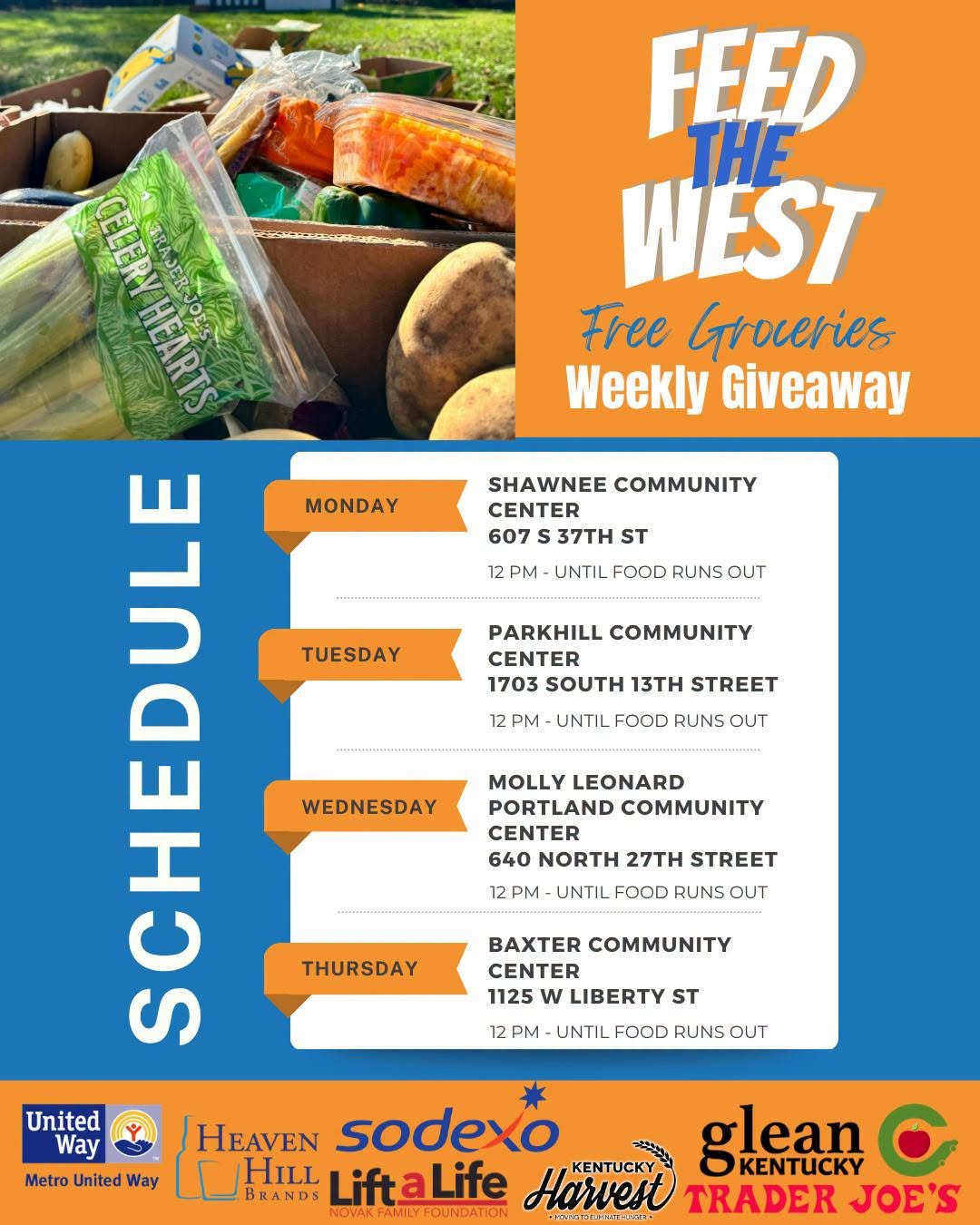 Feed the West Voter Registration Drive