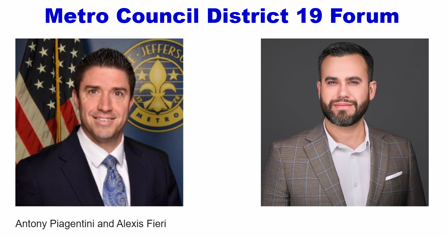 Metro Council District 19 Forum