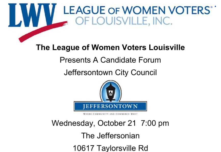 Jeffersontown City Council Candidate Forum