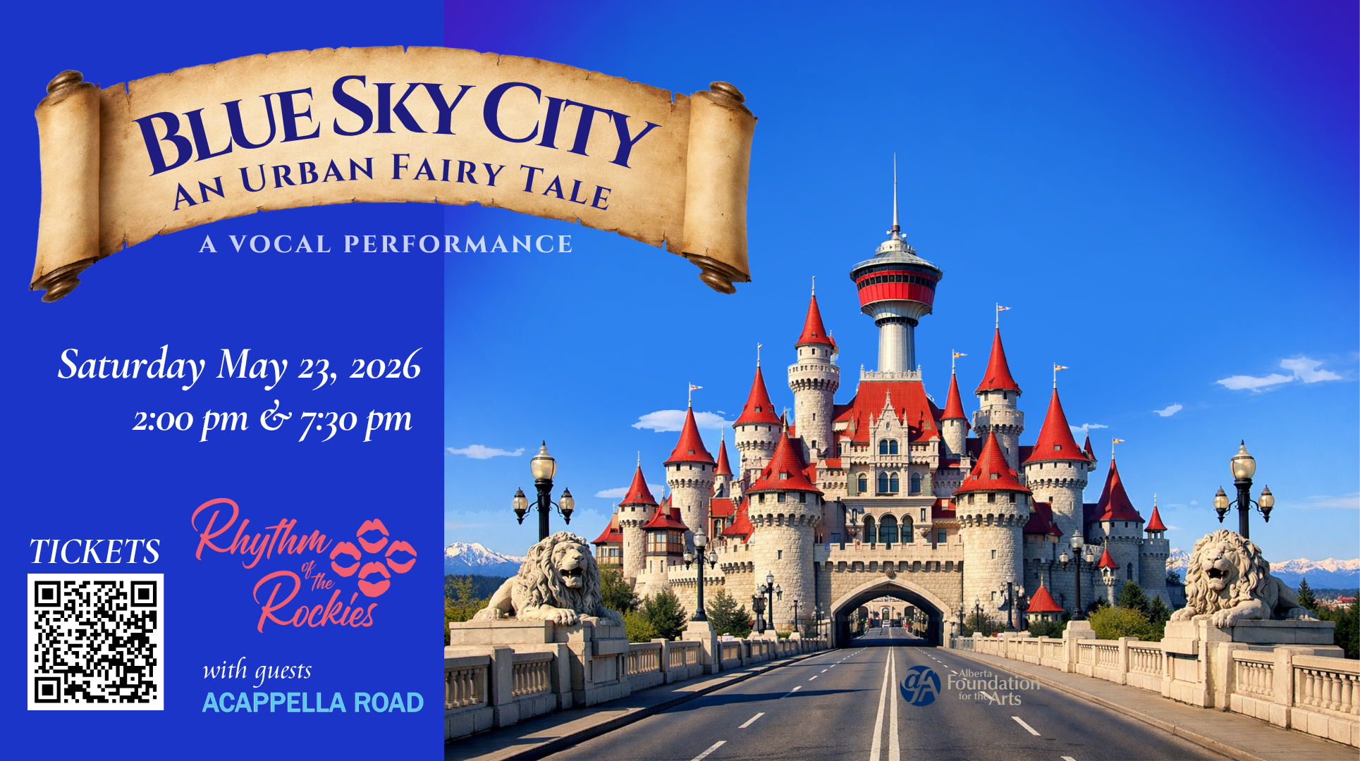Blue Sky City. An Urban Fairy Tale - A Vocal Performance