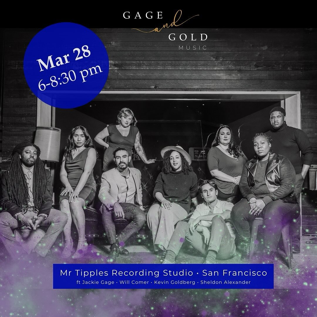 Gage &amp; Gold hits at Mr. Tipple&rsquo;s this Friday! This is gonna be a special one, featuring original music from our band members, plus our takes on some well-loved classics.

6pm, see you there ✨ 

@jackiegage 🎤 
@sheldonalexanderdrums 🥁 
@co