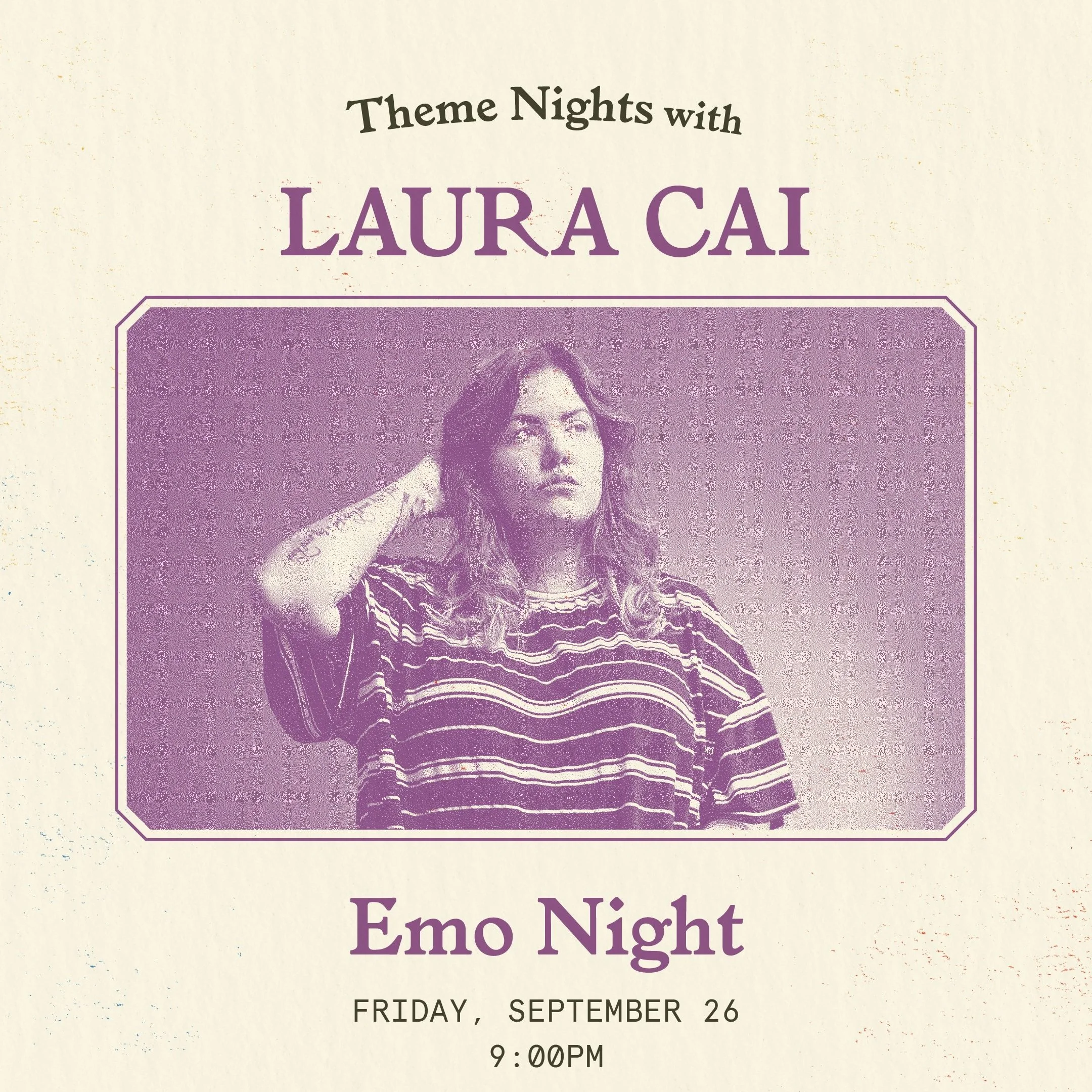 Theme Nights with Laura Cai - Emo Night