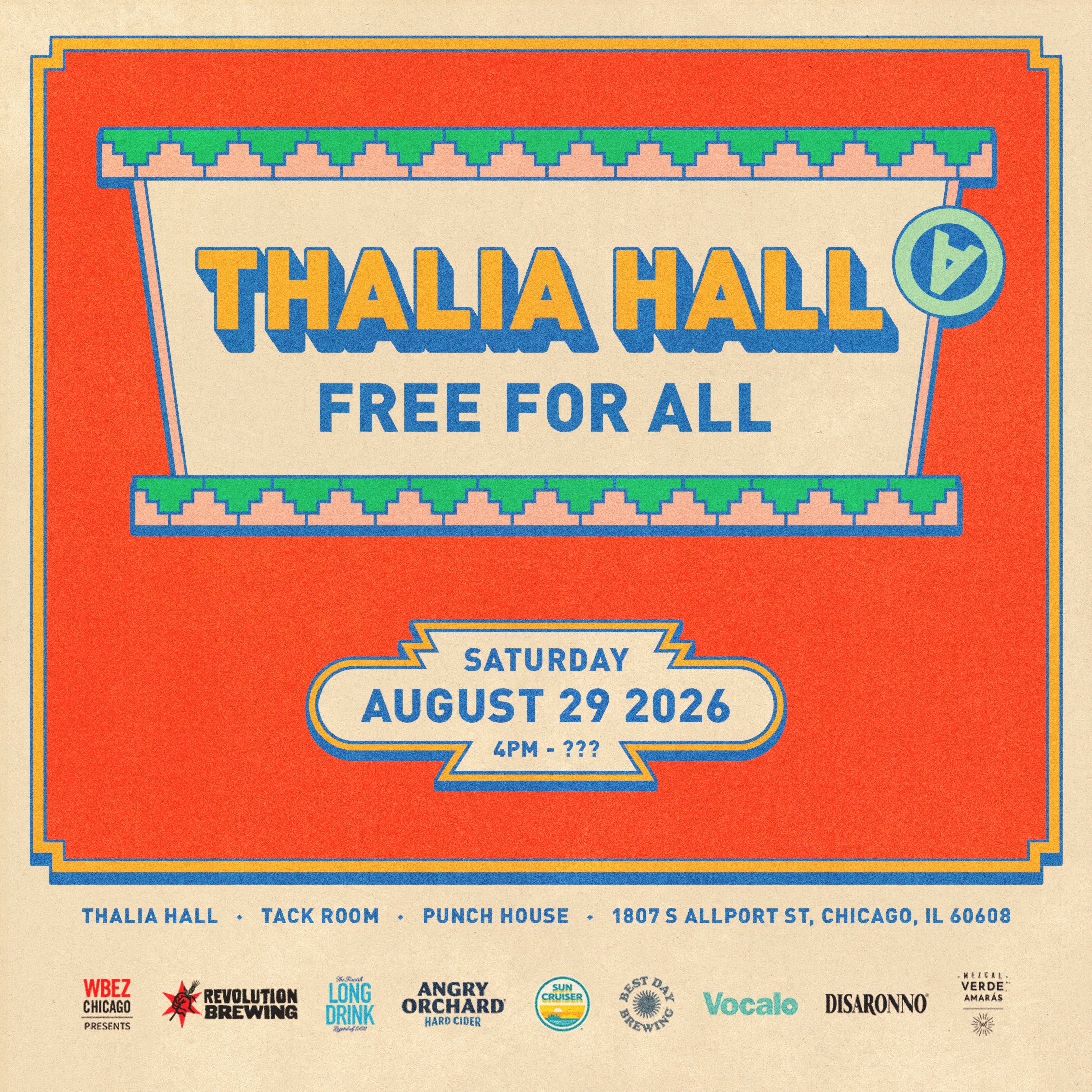 Thalia Hall Free For All