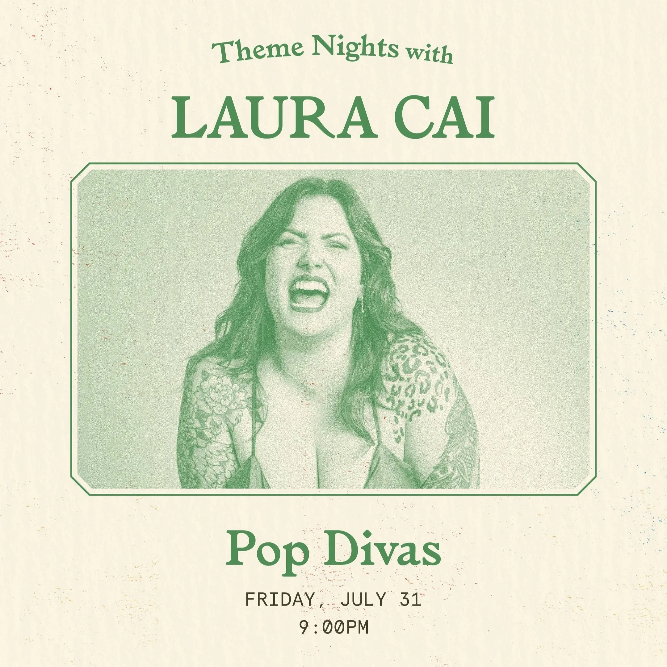 Theme Nights with Laura Cai - Pop Divas