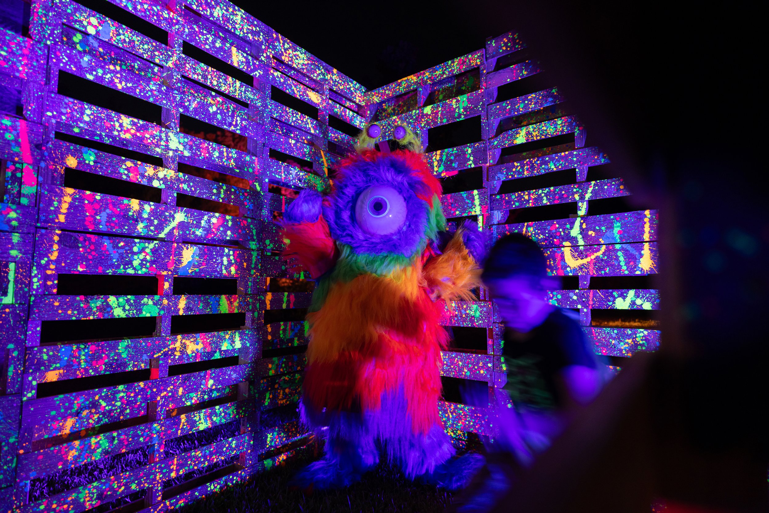 14 Neds Neon Maze - Kids going through maze Web.jpg