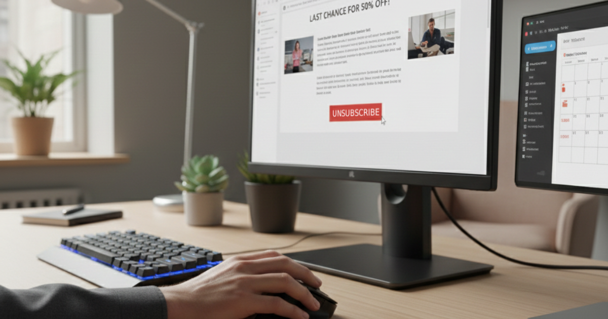 Don't Treat the Email Unsubscribe Link Lightly When You Know the Sender