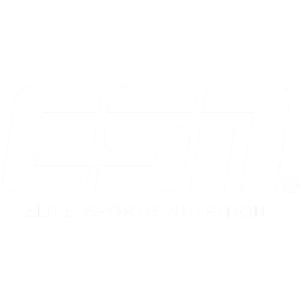 Logo von ESL Elite Sports Nutrition auf schwarzem Hintergrund.