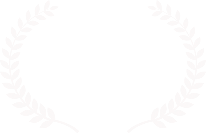 Award plaque with text: 'Midrash Award Winner St. Louis International Film Festival 2018' surrounded by white laurel branches on a black background.