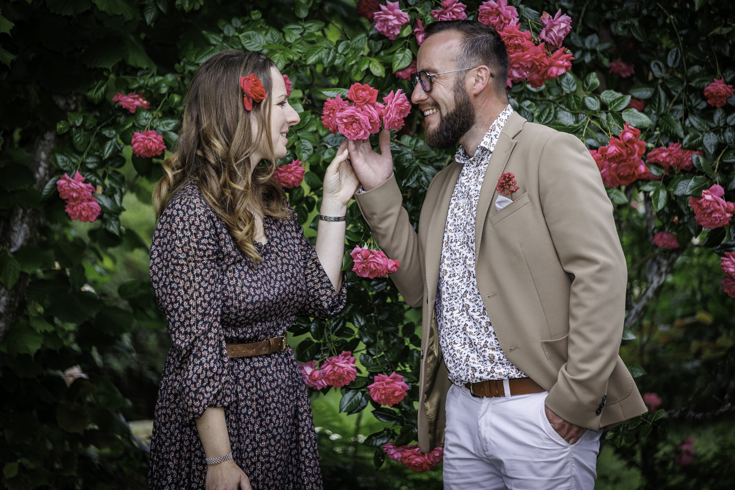 Séance Couple au Jardin de Boissonna | Robin &amp; Émilie