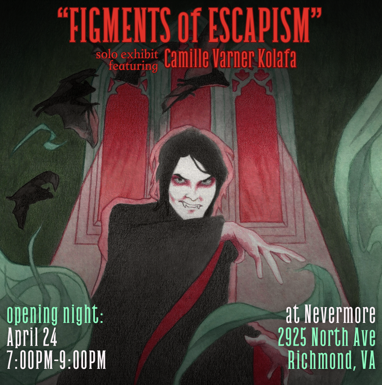 Nevermore Presents “Figments of Escapism” Solo Show