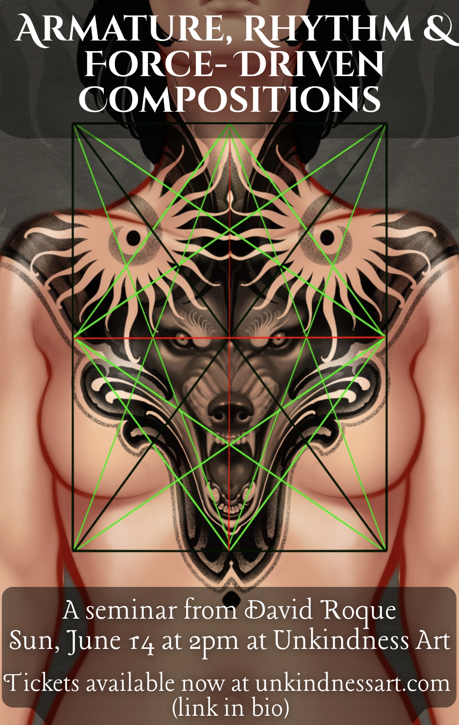Seminar: Armature, Rhythm &amp; Force-Driven Compositions, Presented by David Roque