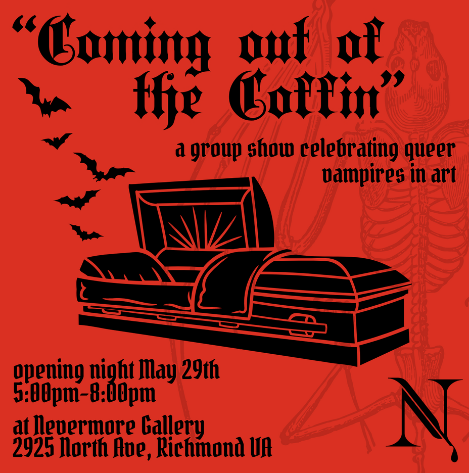 "Coming out of the Coffin": A Celebration of Queer Vampires in Art