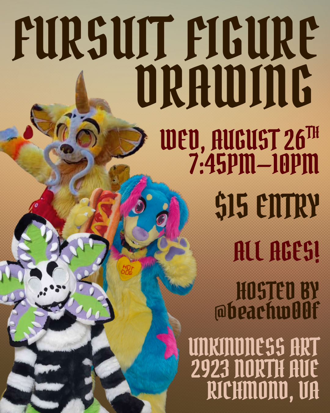Fursuit Figure Drawing