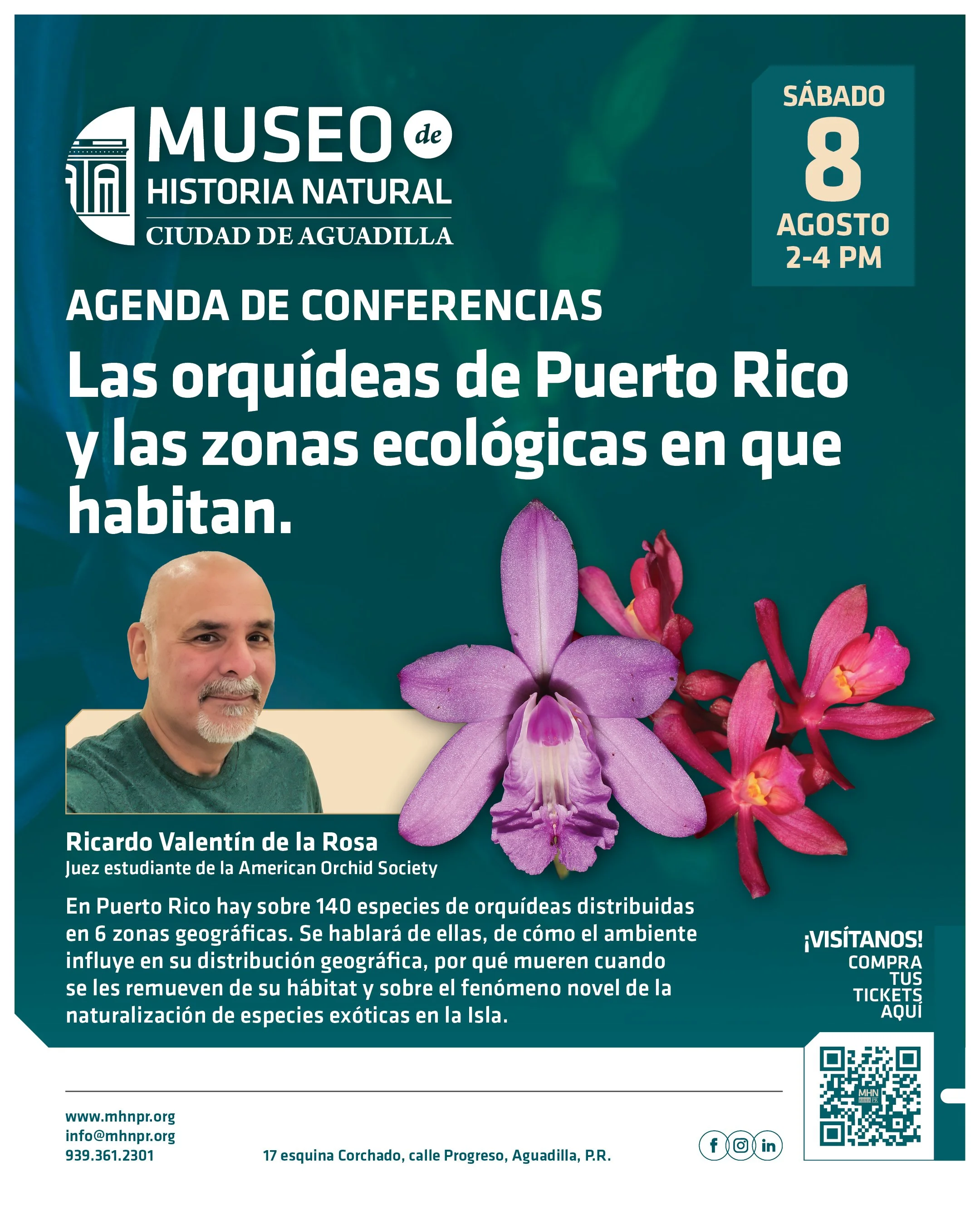 Las orquídeas de Puerto Rico y las zonas ecológicas en que habitan.