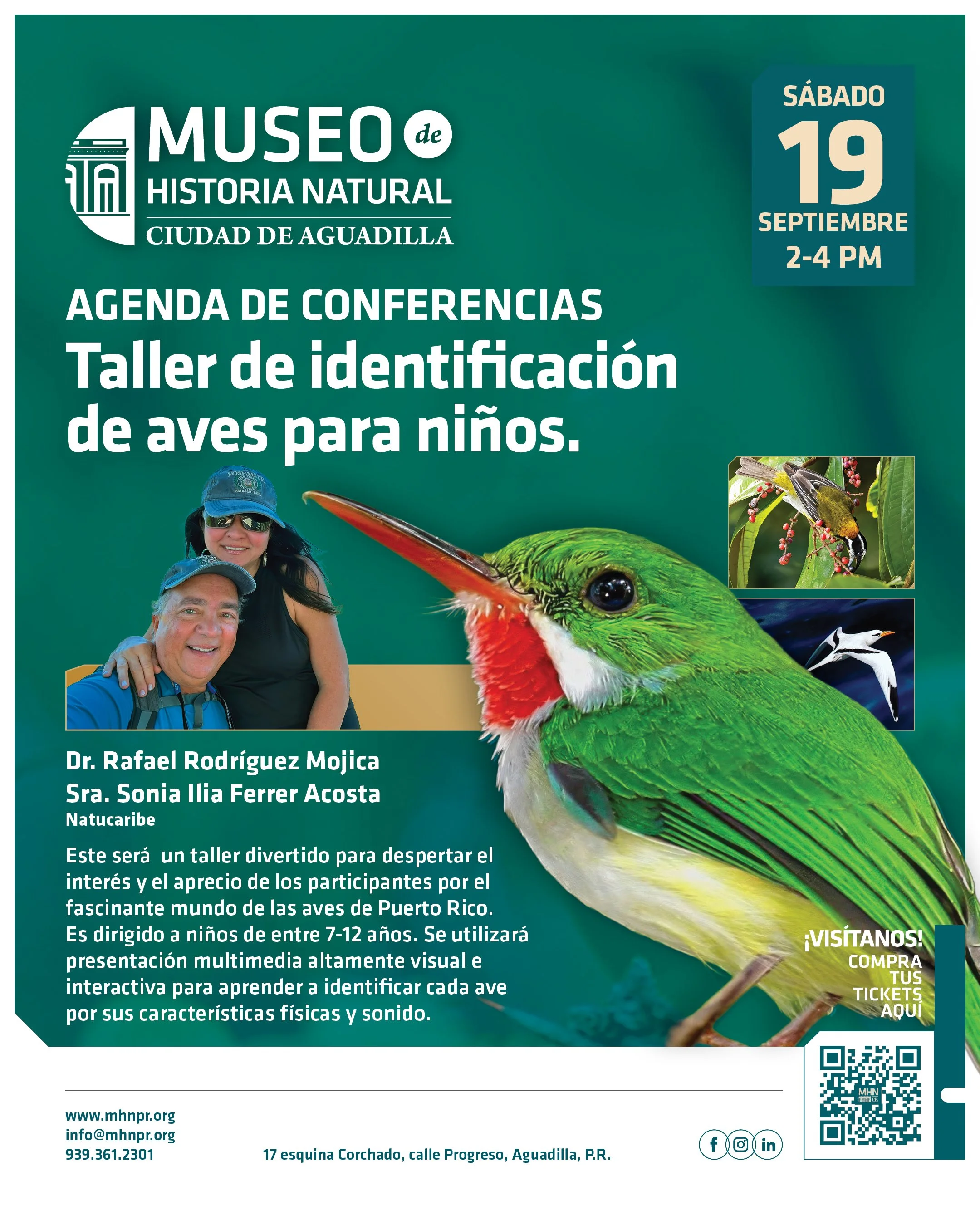 Taller de Identificación de Aves para Niños
