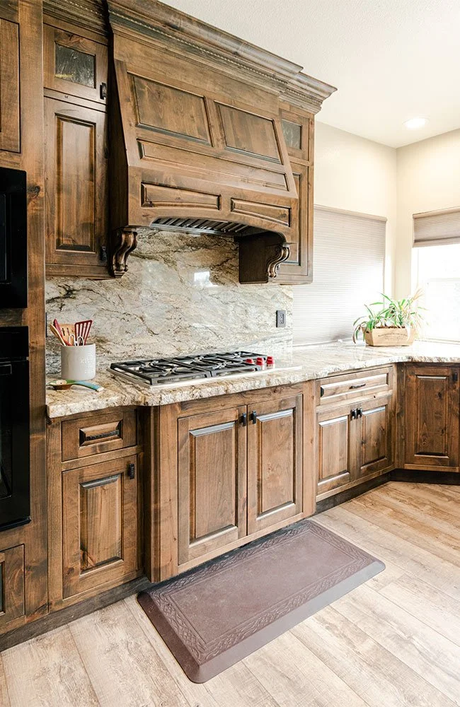 redding kitchen remodel with granite countertops