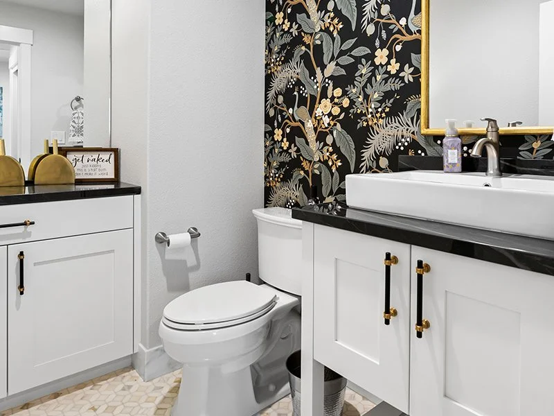 Porcelain slab countertops installed by tile contractor Ceramic Designs