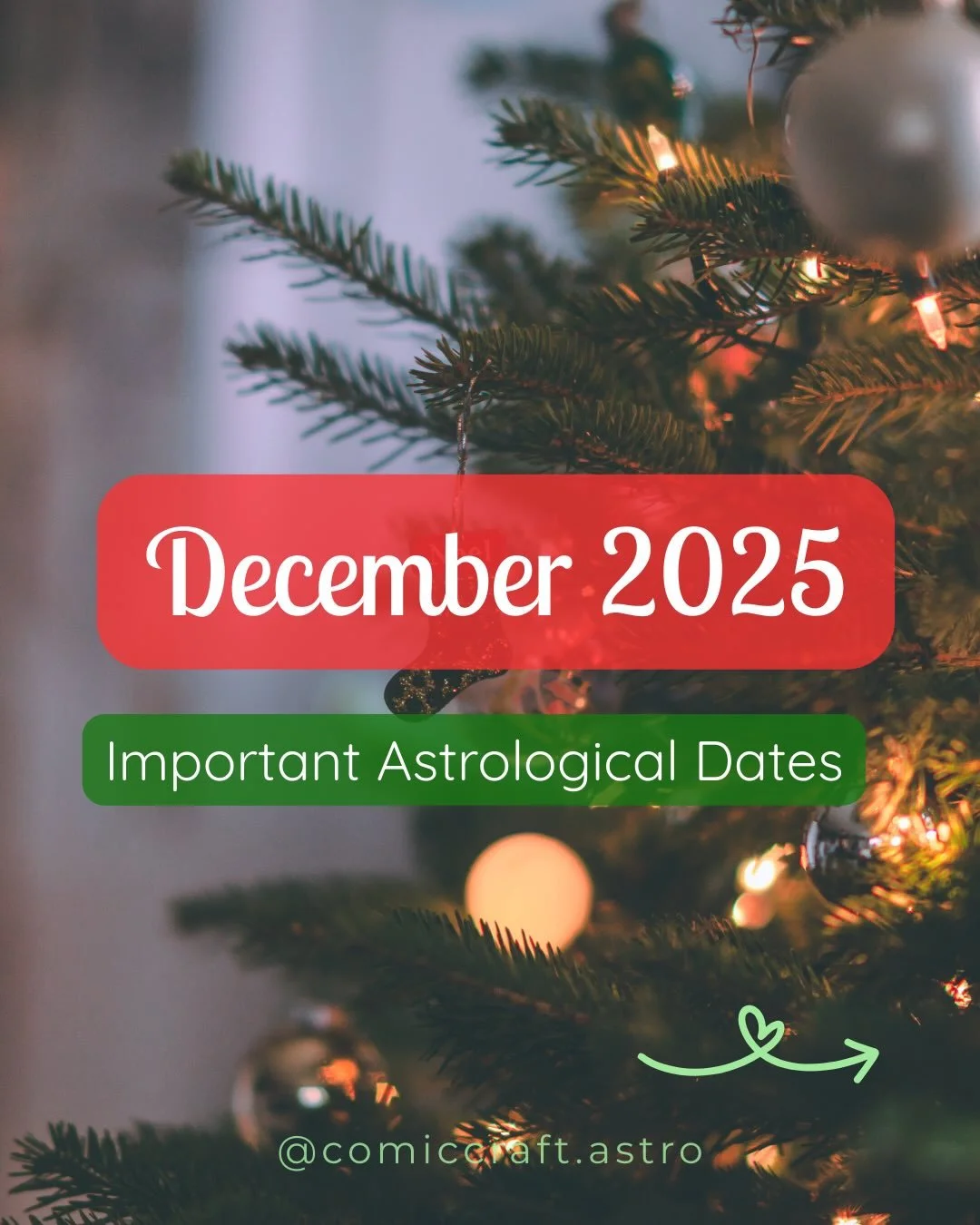 Happy December sweet bbs ❄️ The last month of the year is a bit dense and a little foggy. Take your time. Prioritize rest. Leave room for recovery. And do your best to seek out the cozy moments &hearts;️

#astrology #horoscope #december2025astrology