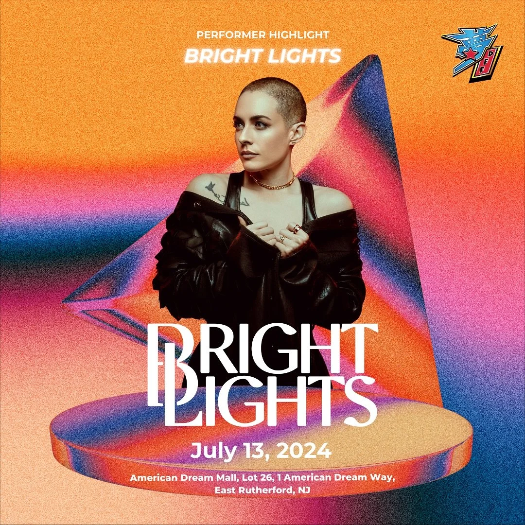 ⚡️Performer Spotlight⚡️

Bright Lights is traveling from coast to coast to perform at DFF! 🎤 @brightlights333 is a Los Angeles-based vocalist, producer, and DJ! We&rsquo;re so excited for her performance this summer🤩 

Make sure to get tickets for 
