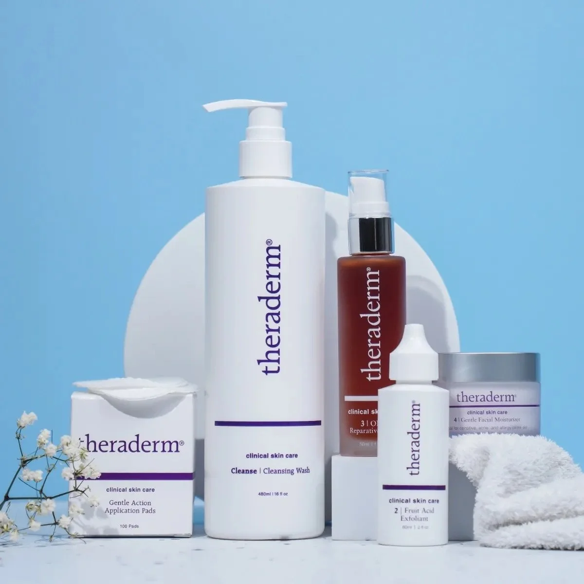 Theraderm skin care products