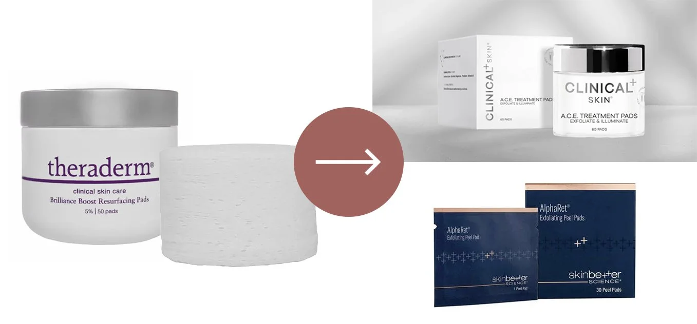 Theraderm Brilliance Boost Resurfacing Pads – Suggested Replacements