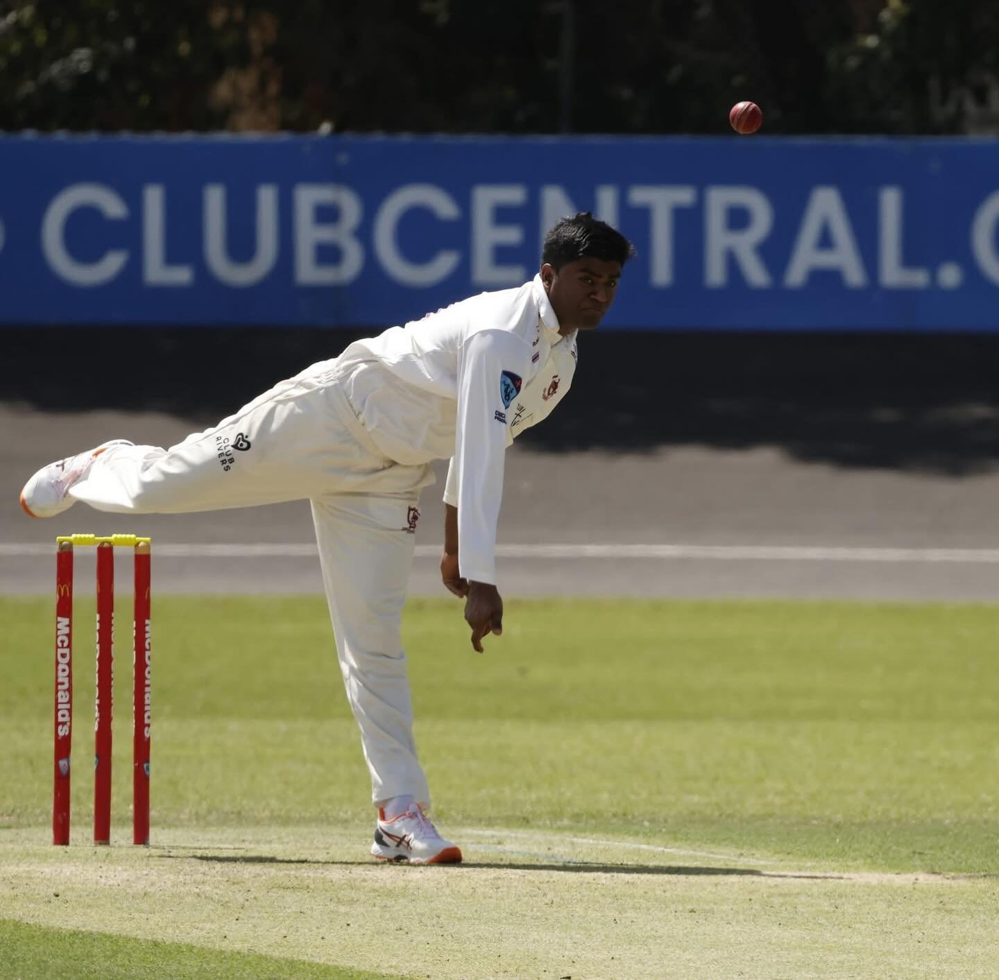 4s in the best shape of all 5 grades after yesterdays big day at Graham Reserve. They bowled out Manly for 139, and are 0/59 at the close, Sahil 39*. Ravi again fantastic with 3/34 while Rod the Bod took 3/24.