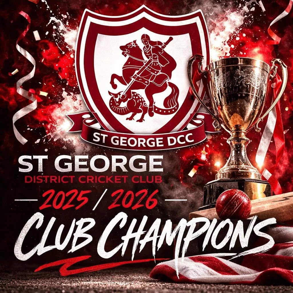 It&rsquo;s confirmed. St George are your 2025/26 Club Champions.