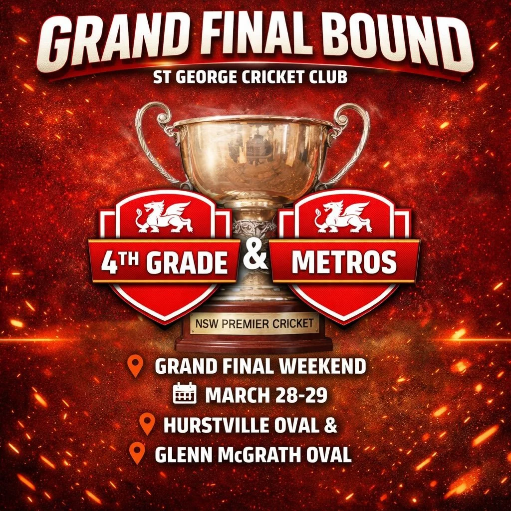 Congratulations to our two sides who will be representing us on Grand Final weekend - 4s and Metros. Both these teams had massive wins today in the face of a lot of adversity. Backing you in boys!