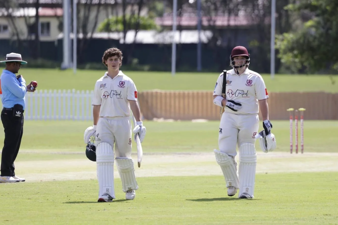 Metros were in big strife at the end of Day 1 of their semi final, 8/145 with still 100 overs left to play on Day 2. Enter this pair. Young Noah Pethers and Riley Beh batted the entire extended first session yesterday morning, seeing out 42 crucial o