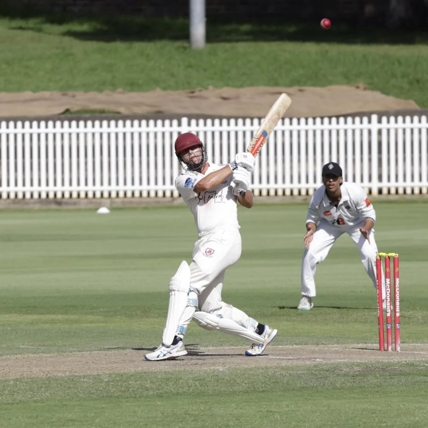 3s went desperately close to hauling in their target of 250 on the weekend, narrowly going down by 13 runs in the final minutes of play. Wests resistance with the bat (Pat Brown 3/28) and rain interruptions meant the boys had just 53 overs to chase t