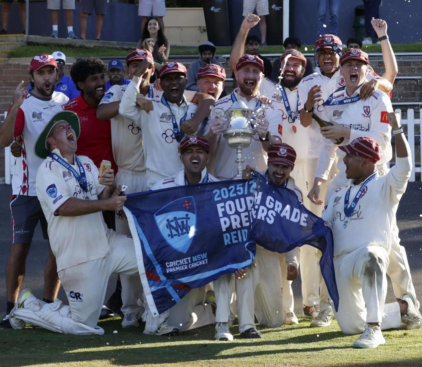 One of the great escapes. St George are your 2025/26 Fourth Grade Premiers!