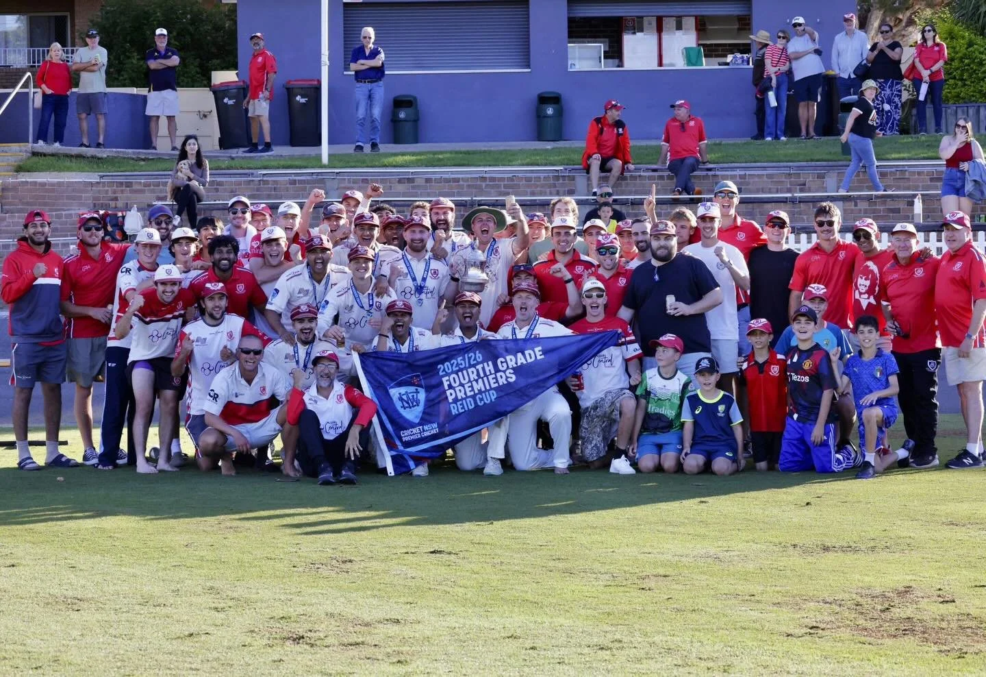 Absolutely unreal to see the support from the majority of the playing group at 4s yesterday, especially from Metros who&rsquo;d made their way to Hurstville for the last session after a tough loss in their own grand final. A massive credit to @unswcr