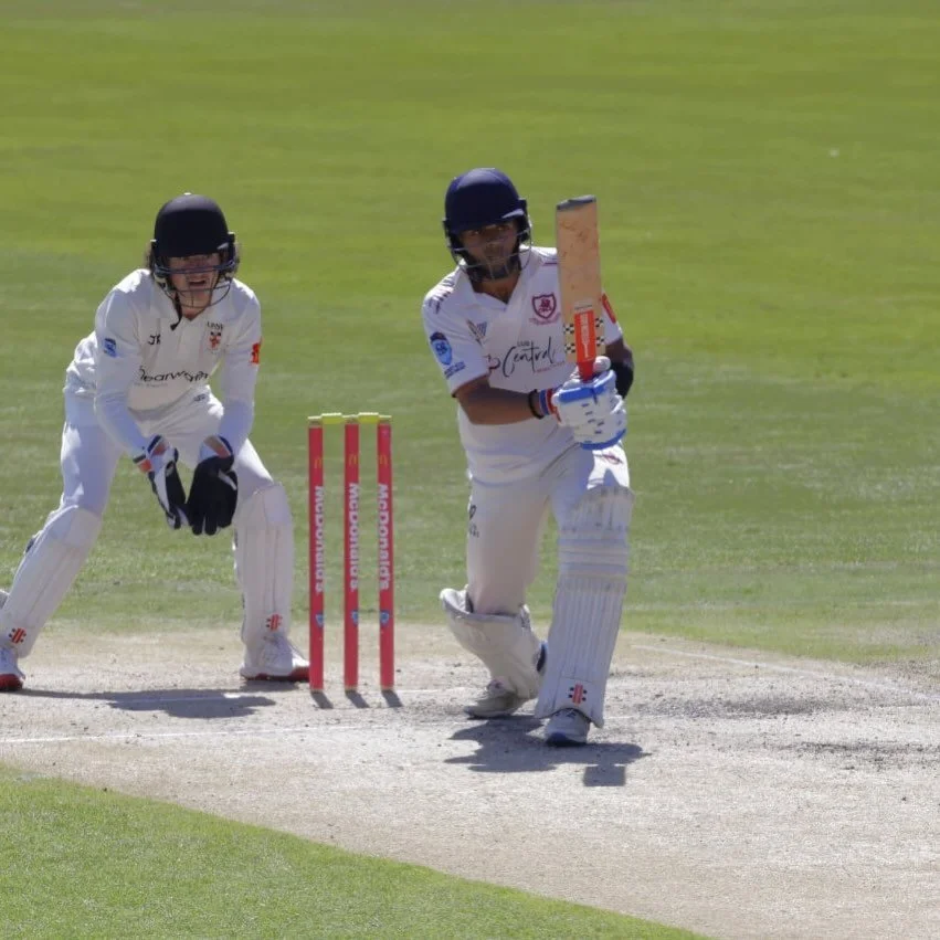 We usually see flair and extravagance from Armaan Kumar, yesterday we saw a young player locked so hard into his innings, you&rsquo;d have to say he&rsquo;s a huge part of the reason 4s are premiers. He scored 54 off 263 (!) deliveries, more than 150