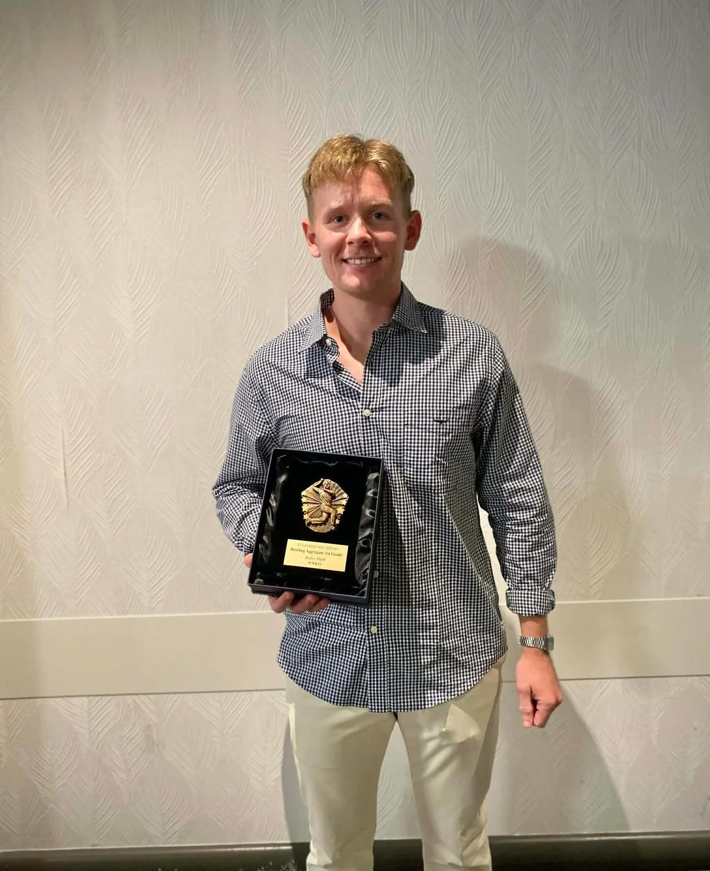 We were lucky to have the services of Reiley Mark this season after he moved up from Victoria. He took 31 wickets and proved his all around talent with a string of timely contributions, 280 runs at 31. Looking forward to him building on this and bein