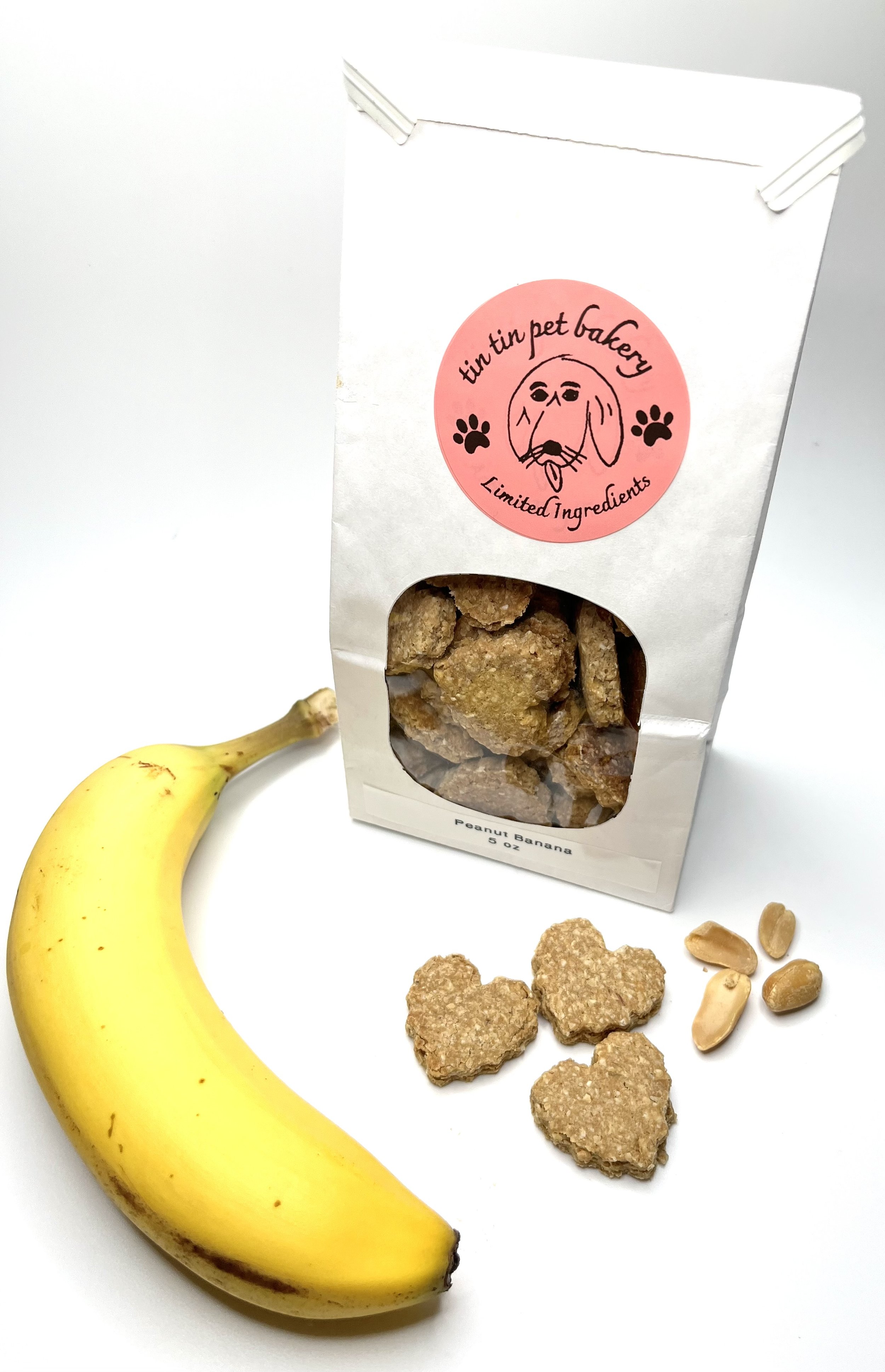 Peanut Banana Hearts