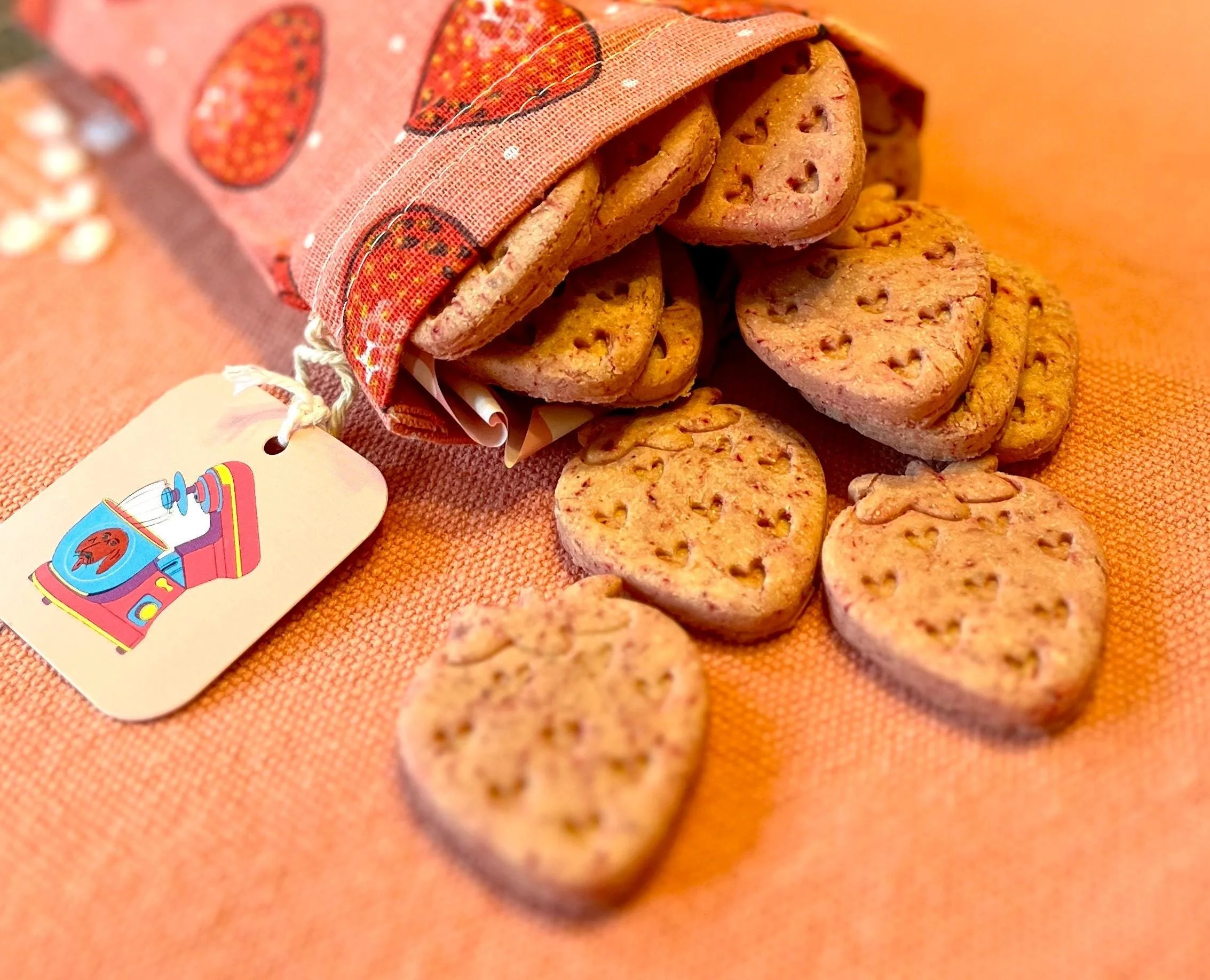 Apple Ginger Strawberry Hearts