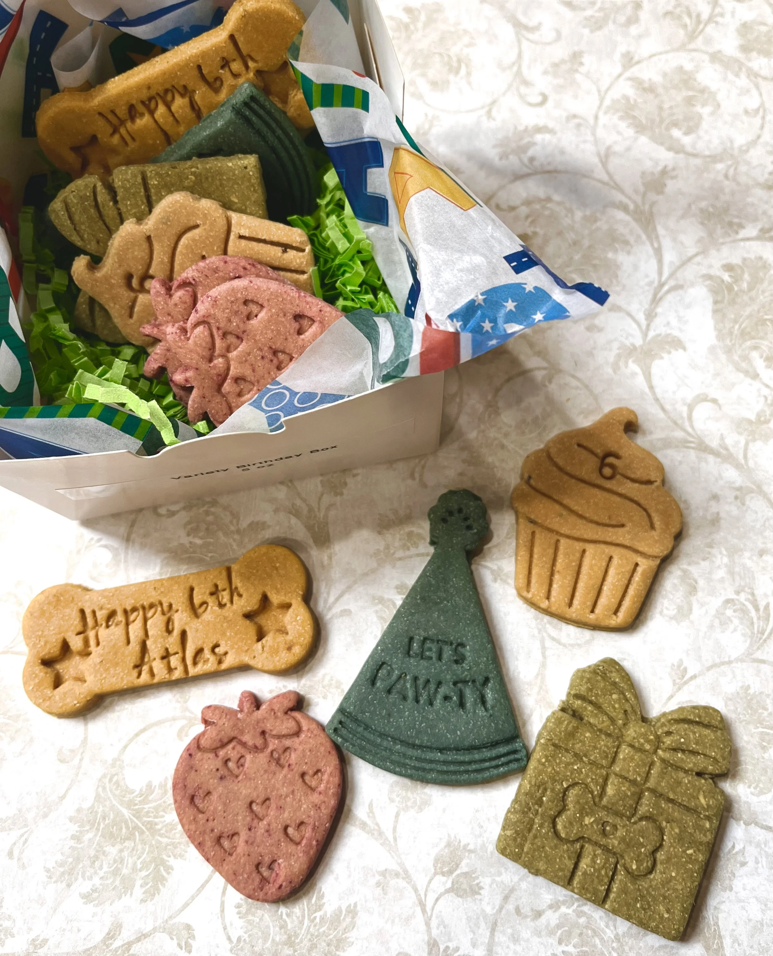 Personalized Birthday Dog Variety Box