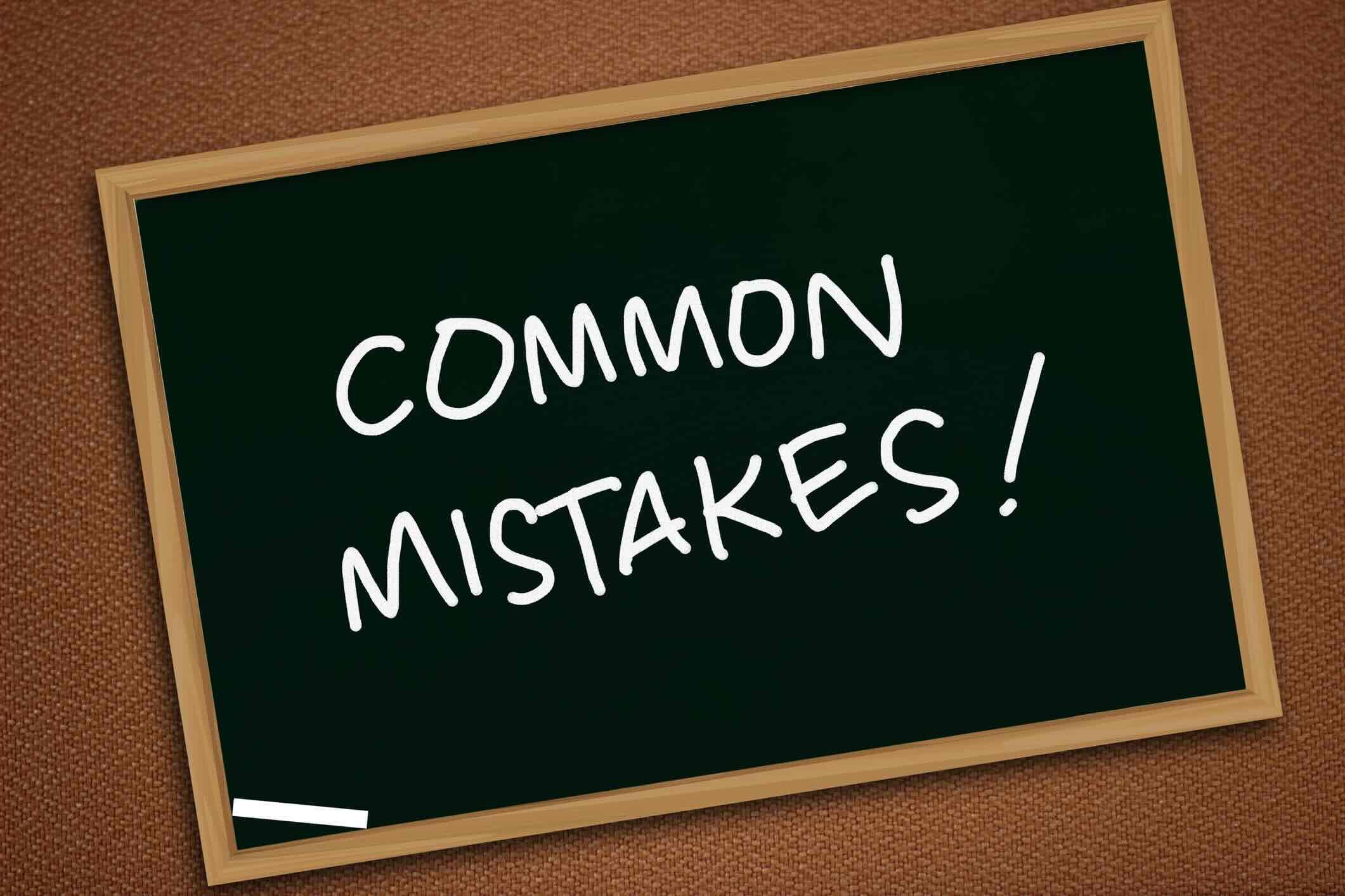 10 Common Mistakes that Cause Objections to Fail