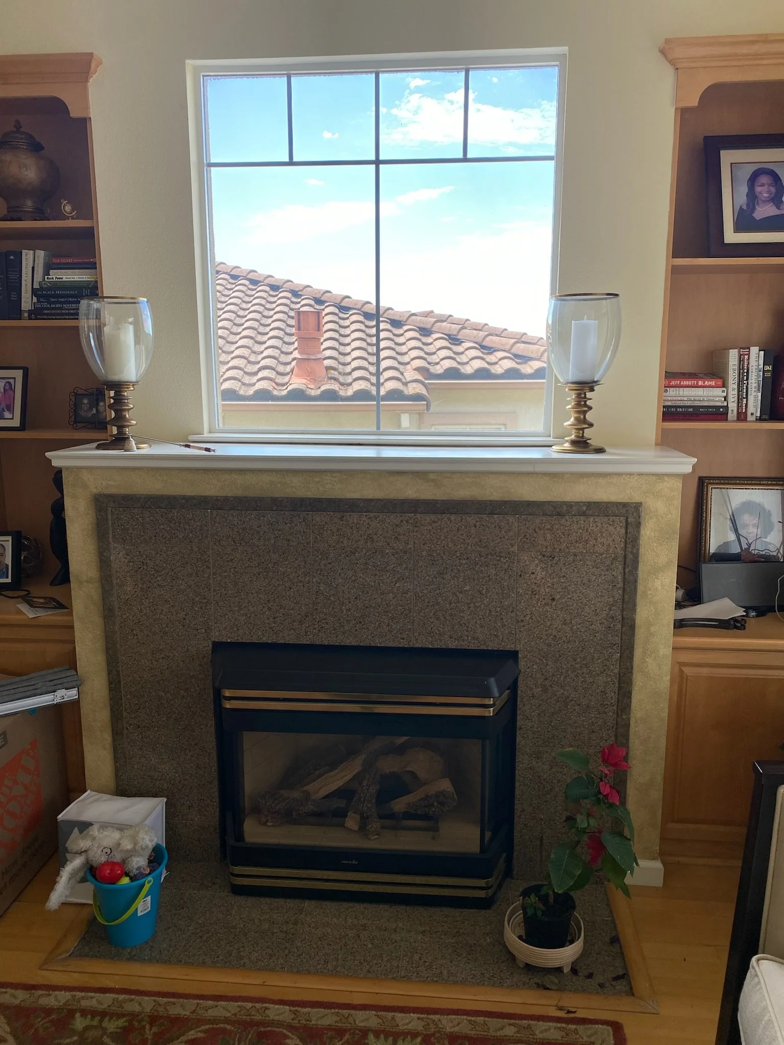 BEFORE - Fireplace Surround 