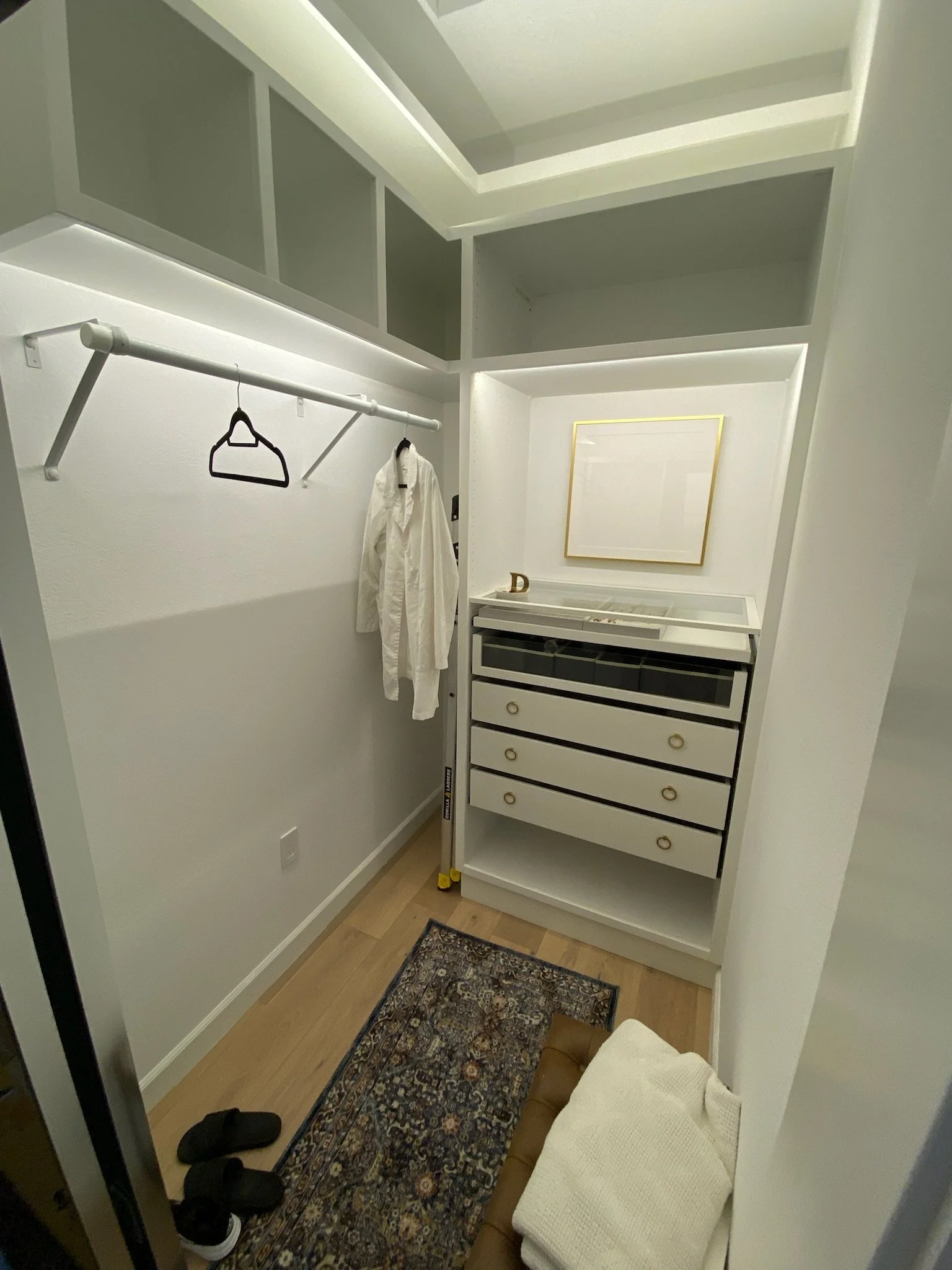 Skyline Custom His & Hers Closets