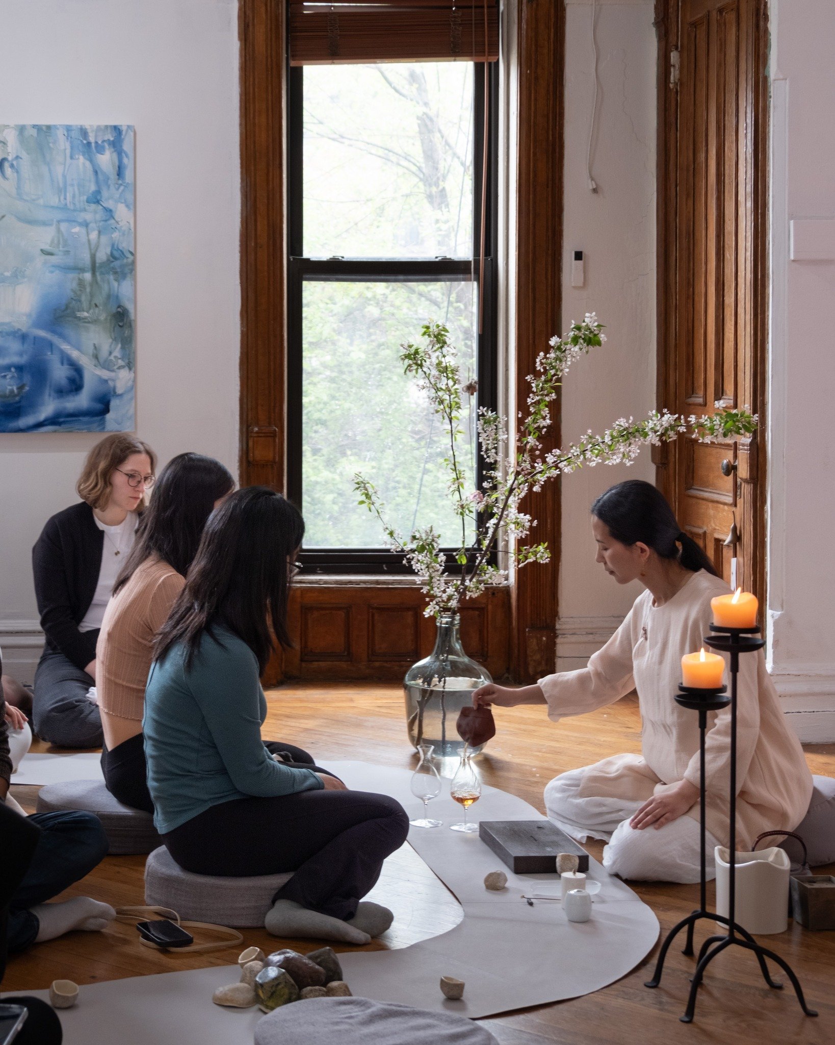 It has been over two months since we first hosted the &quot;Tea Alchemy&quot; experimental tea ceremony. The view outside @fougallery has transitioned from snow-laden branches to lush greenery, and our &quot;Tea Alchemy&quot; series now welcomes a ne