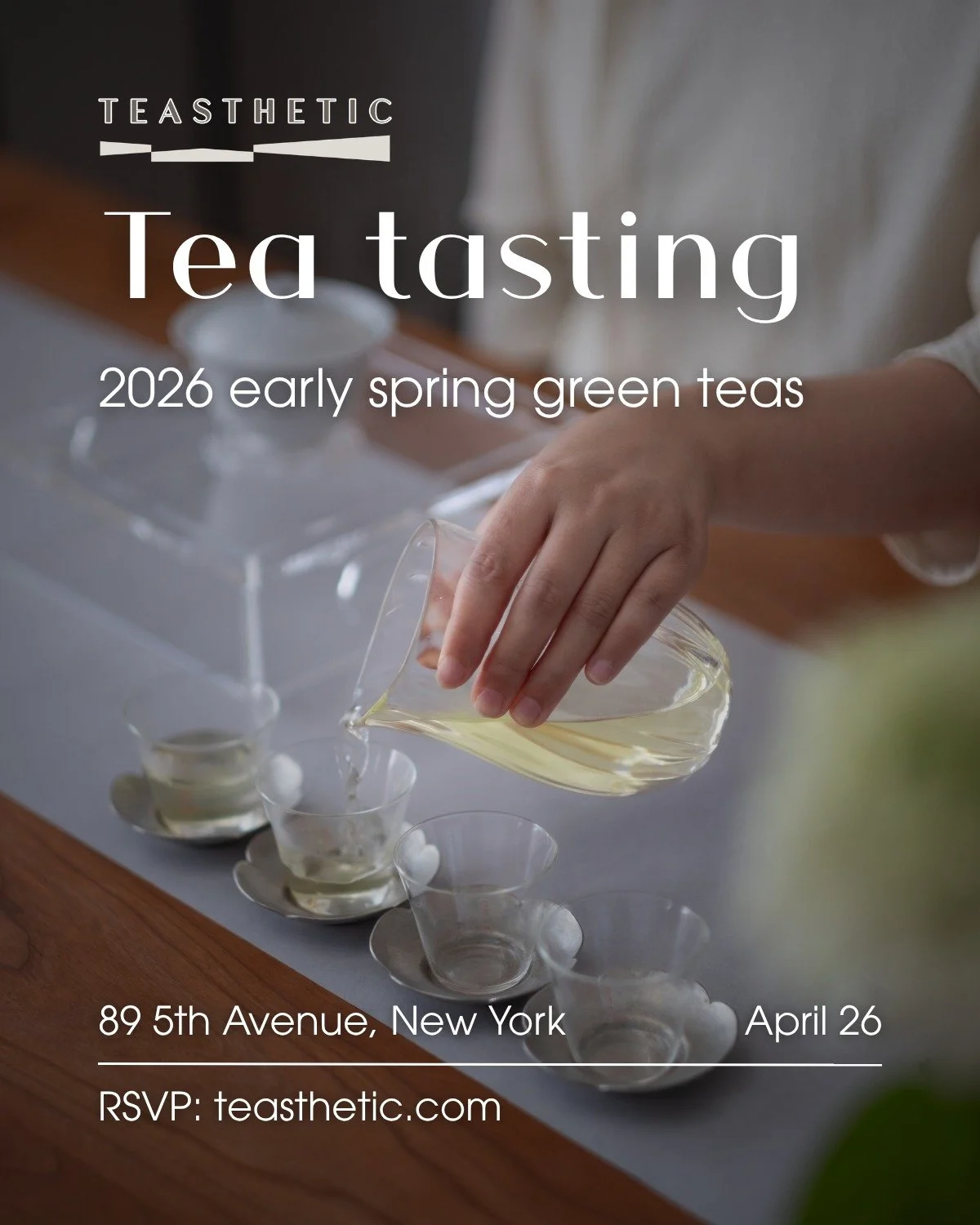 2026 Pre-Qingming Green Tea Tasting 🍃

Sunday, April 26 &middot; 11:00 AM &ndash; 12:30 PM in NYC

Pre-Qingming green teas represent the most coveted moment in China's tea calendar &mdash; harvested in a brief window before early April, they carry t